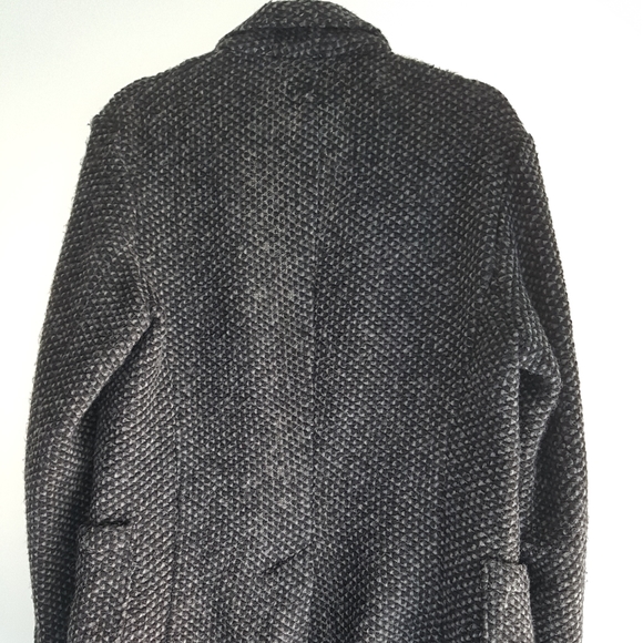 ZARA MEN Grey and black casual blazer - Picture 2 of 7